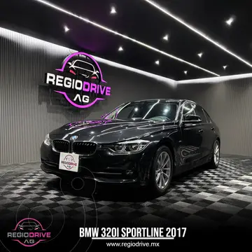 BMW Serie 3 320iA Sport Line usado (2017) color Negro financiado en mensualidades(enganche $108,727 mensualidades desde $6,159)