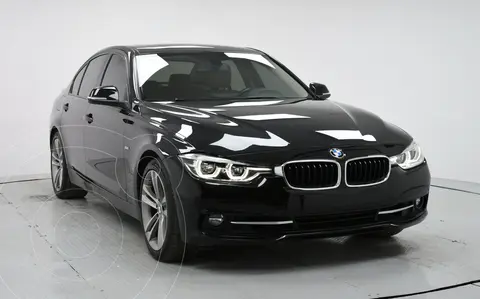 BMW Serie 3 320iA Sport Line usado (2018) color Negro financiado en mensualidades(enganche $92,800 mensualidades desde $7,300)