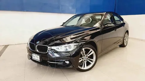 BMW Serie 3 318iA Sport Line usado (2018) color Negro financiado en mensualidades(enganche $99,500 mensualidades desde $7,152)