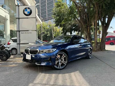BMW Serie 3 330e usado (2021) color Azul financiado en mensualidades(enganche $155,800 mensualidades desde $12,152)