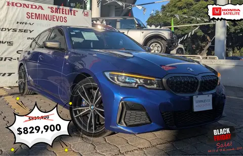 BMW Serie 3 M340i xDrive usado (2022) color Azul financiado en mensualidades(enganche $335,960 mensualidades desde $14,771)