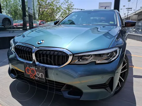 BMW Serie 3 330e Sport Line Plus usado (2020) color Azul financiado en mensualidades(enganche $168,405 mensualidades desde $12,878)