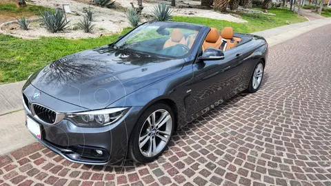 BMW Serie 4 Convertible 430iA Sport Line Aut usado (2018) color Gris Mineral precio $549,000