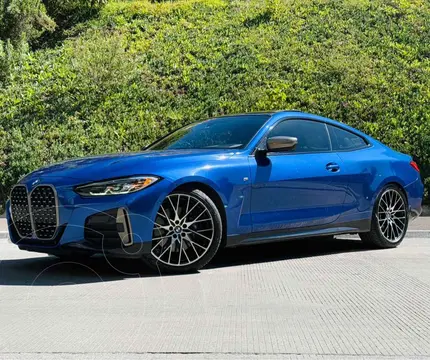 BMW Serie 4 Coupe 430iA M Sport Aut usado (2022) color Azul financiado en mensualidades(enganche $219,780 mensualidades desde $21,681)