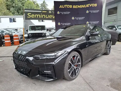 BMW Serie 4 Coupe 430i usado (2024) color Negro Zafiro financiado en mensualidades(enganche $206,000 mensualidades desde $24,707)