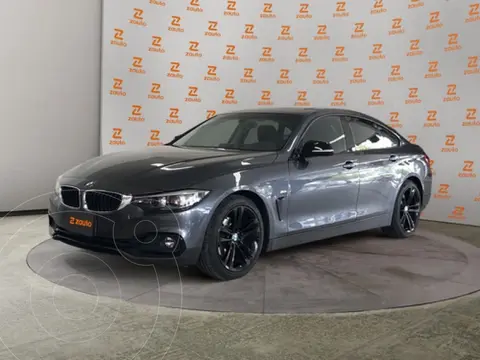 BMW Serie 4 Coupe 420iA Sport Line Aut usado (2018) color Gris financiado en mensualidades(enganche $94,980 mensualidades desde $7,535)