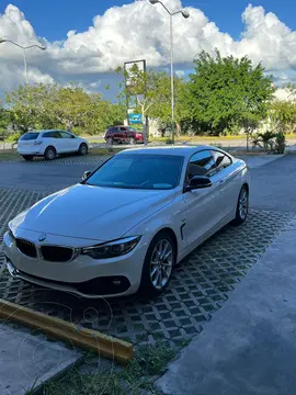 BMW Serie 4 Coupe 420iA Sport Line Aut usado (2018) color Blanco precio $430,000