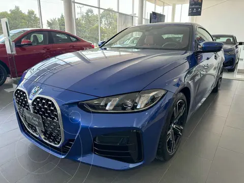 BMW Serie 4 Coupe 430i usado (2025) color Azul financiado en mensualidades(enganche $289,476 mensualidades desde $28,557)