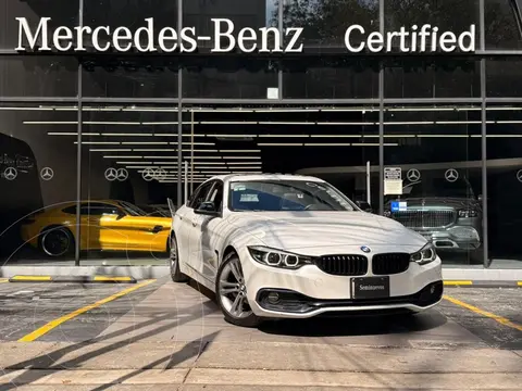 BMW Serie 4 Coupe 420iA Sport Line Aut usado (2019) color Blanco precio $440,000