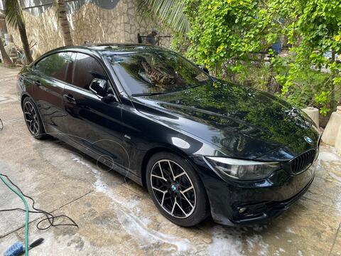 BMW Serie 4 Gran Coupe 420iA Sport Line Aut usado (2018) color Negro Zafiro precio $490,000