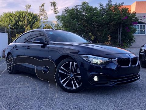 BMW Serie 4 Gran Coupe 430iA Sport Line Aut usado (2018) color Azul Medianoche precio $519,000