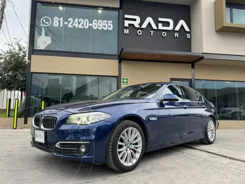BMW Serie 5 528iA Luxury Line usado (2016) color Azul precio $299,800