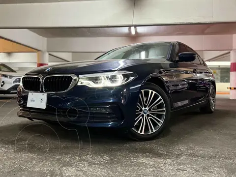 BMW Serie 5 530e Sport Line (Hibrido Conectable) usado (2019) color Azul financiado en mensualidades(enganche $123,800 mensualidades desde $9,656)