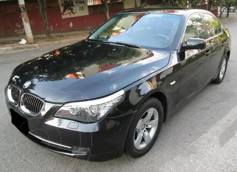 BMW Serie 5 2.5L 525i Aut usado (2009) color Negro precio u$s12.000
