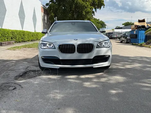 BMW Serie 7 740iA usado (2015) color Blanco Alpine precio $490,000