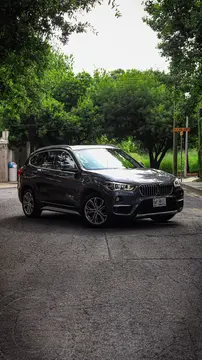 BMW X1 sDrive 20iA X Line usado (2018) color Gris financiado en mensualidades(enganche $43,500 mensualidades desde $7,300)