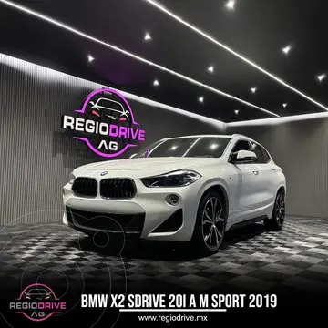 BMW X2 sDrive20iA M Sport usado (2019) color Blanco financiado en mensualidades(enganche $87,900 mensualidades desde $11,053)