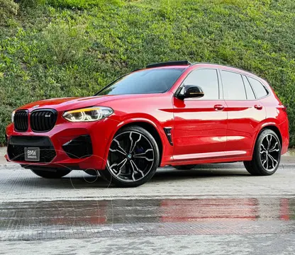 BMW X3 M Competition usado (2020) color Rojo financiado en mensualidades(enganche $241,780 mensualidades desde $23,851)