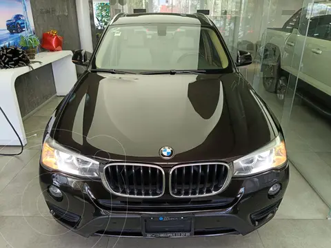 BMW X3 sDrive20iA usado (2016) color Bronce financiado en mensualidades(enganche $58,000 mensualidades desde $5,000)