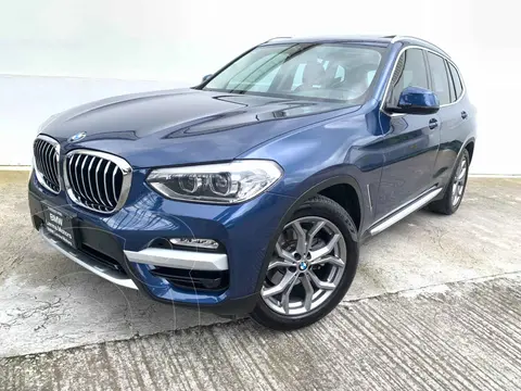 BMW X3 xDrive30i usado (2019) color Azul financiado en mensualidades(enganche $181,770 mensualidades desde $17,400)