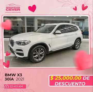 BMW X3 xDrive30i usado (2021) color Blanco precio $739,900
