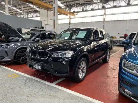 BMW X3 xDrive28iA usado (2014) color Negro financiado en mensualidades(enganche $78,000 mensualidades desde $6,900)