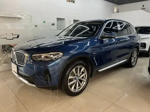 BMW X3 xDrive30e usado (2022) color Azul Acero financiado en mensualidades(enganche $285,852 mensualidades desde $24,539)