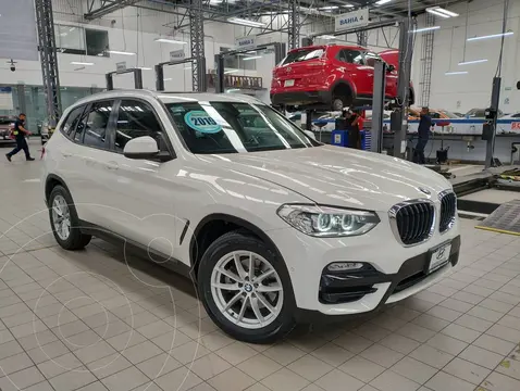 BMW X3 sDrive20iA Executive usado (2019) color Blanco financiado en mensualidades(enganche $109,800 mensualidades desde $10,614)