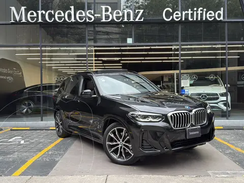 BMW X3 xDrive30e usado (2023) color Negro financiado en mensualidades(enganche $372,020 mensualidades desde $15,982)