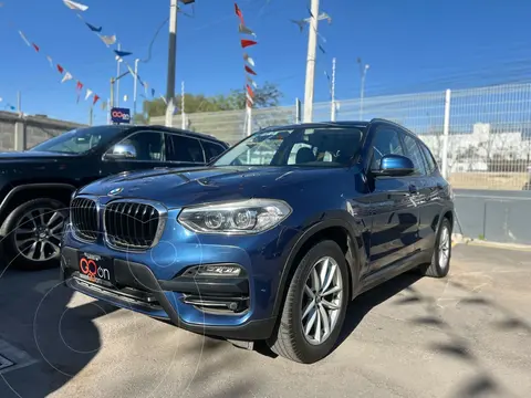 BMW X3 sDrive20i usado (2020) color Azul financiado en mensualidades(enganche $122,625 mensualidades desde $9,377)