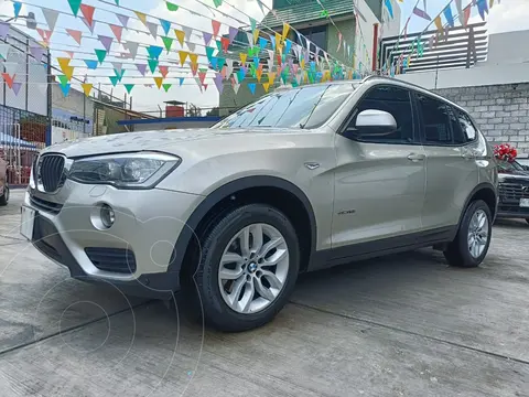 BMW X3 sDrive20iA usado (2017) color Plata precio $265,500