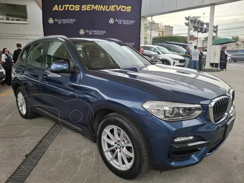 BMW X3 sDrive20iA Executive usado (2020) color Azul Monaco precio $450,000