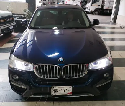 BMW X4 xDrive28i X Line Aut usado (2018) color Azul Electrico precio $465,000