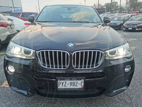 BMW X4 xDrive35i M Sport Aut usado (2015) color Negro financiado en mensualidades(enganche $132,500 mensualidades desde $21,861)