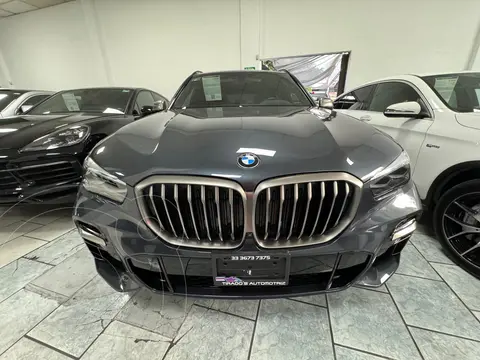 BMW X5 M50i usado (2022) color Gris Sophisto financiado en mensualidades(enganche $320,000 mensualidades desde $44,405)