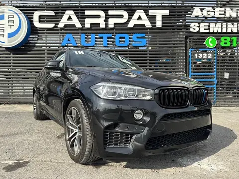 BMW X6 M 4.4L usado (2019) color Negro financiado en mensualidades(enganche $215,380 mensualidades desde $22,447)