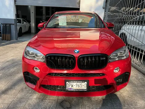 BMW X6 M 4.4L usado (2017) color Rojo financiado en mensualidades(enganche $214,000 mensualidades desde $30,655)