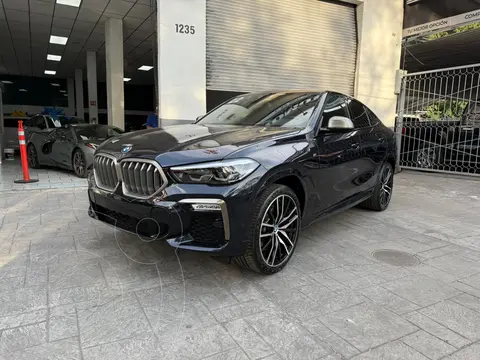 BMW X6 M50i usado (2022) color Azul financiado en mensualidades(enganche $260,000 mensualidades desde $38,996)