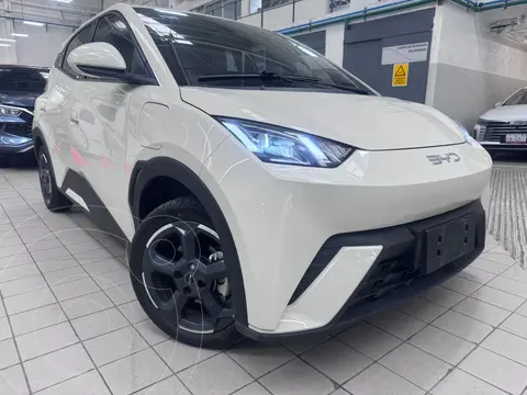 BYD Dolphin Mini 380km usado (2025) color Blanco financiado en mensualidades(enganche $158,798 mensualidades desde $6,822)