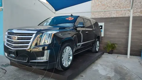 Cadillac Escalade Platinum ESV usado (2020) color Negro precio $1,399,000