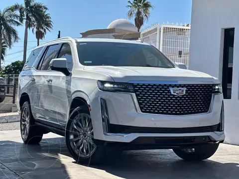 Cadillac Escalade Platinum ESV usado (2021) color Blanco Diamante financiado en mensualidades(enganche $362,707 mensualidades desde $43,146)