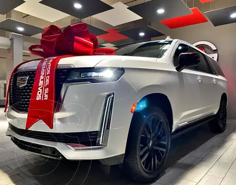 Cadillac Escalade Premium ESV usado (2021) color Blanco financiado en mensualidades(enganche $319,800 mensualidades desde $34,770)