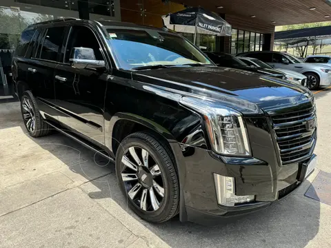 Cadillac Escalade 4x4 Platinum usado (2016) color Negro financiado en mensualidades(enganche $178,750 mensualidades desde $18,274)