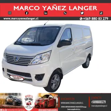 Changan M201 Furgon 1.2L Ac usado (2018) color Blanco precio $5.790.000