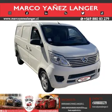 Changan M201 Furgon 1.2L Ac usado (2018) color Blanco precio $5.790.000