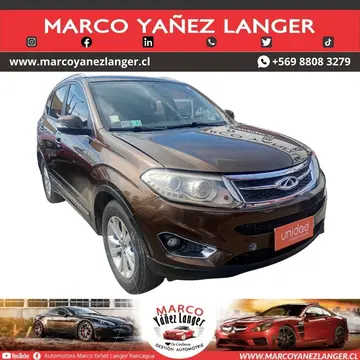 Chery Grand Tiggo GLS usado (2015) color Marron precio $5.990.000