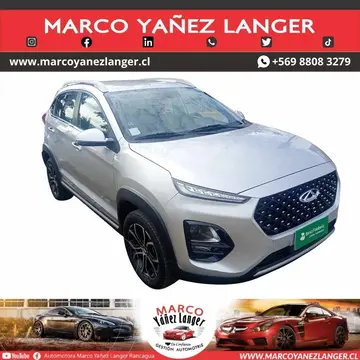 Chery Tiggo 2 1.5L GLS usado (2022) color Gris precio $8.390.000