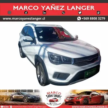 Chery Tiggo 2 1.5L GL usado (2021) color Blanco precio $7.690.000