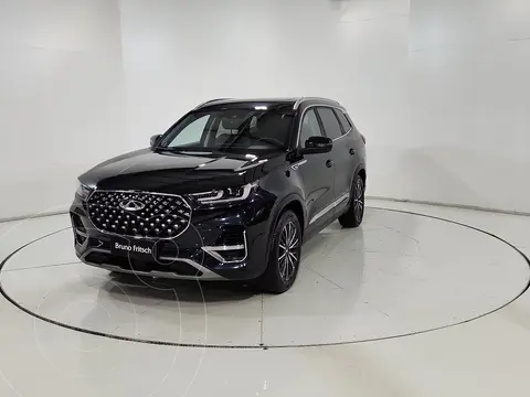 Chery Tiggo 8 Pro 1.6L GLX DCT usado (2023) color Negro financiado en cuotas(pie $2.800.000)