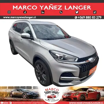 Chery Tiggo 8 1.5L GL usado (2022) color Gris precio $14.190.000